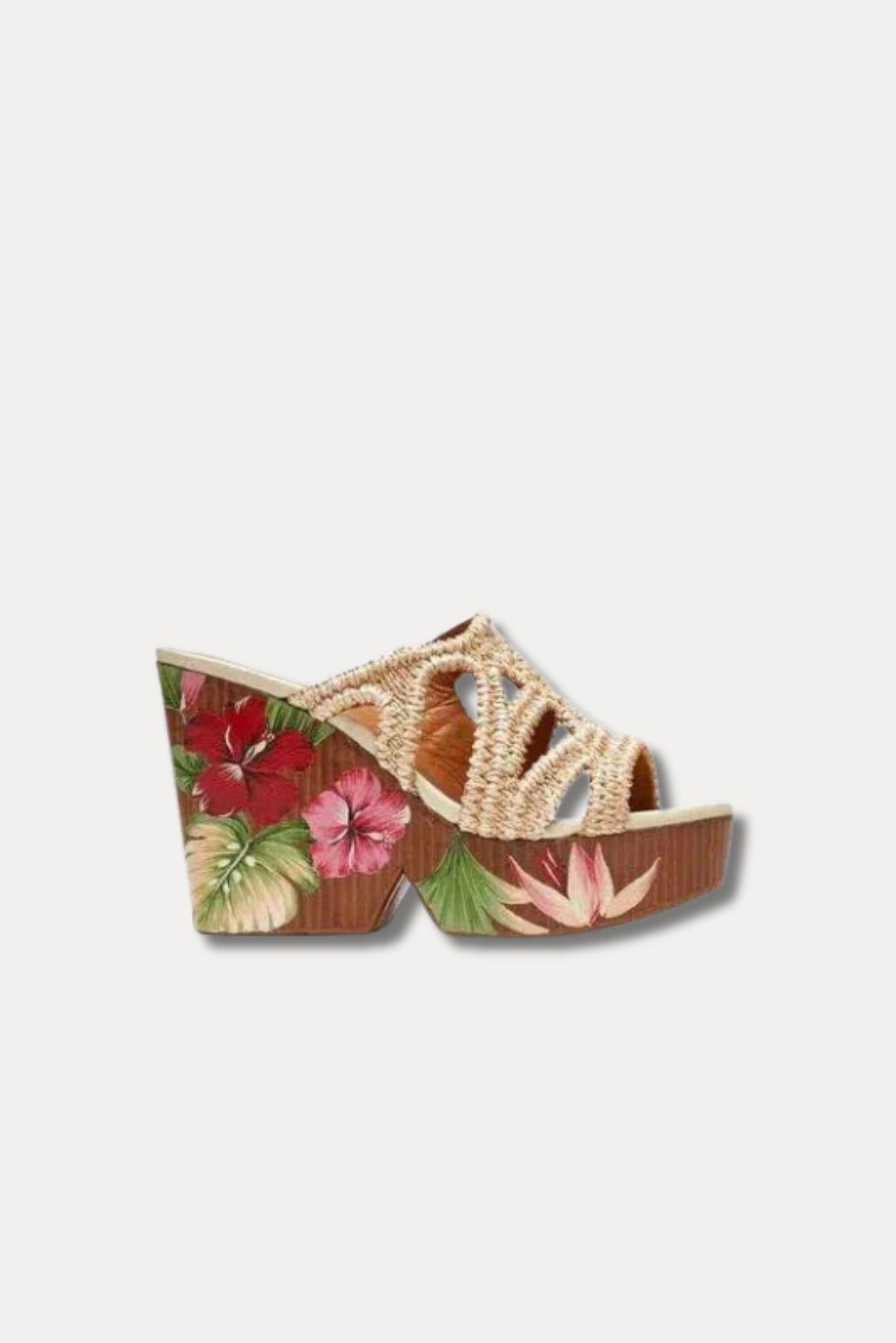 Delila Hand Painted Wedges-Shoes & Sandals-Clergerie-Debs Boutique