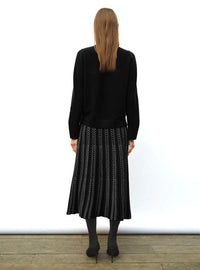 Thumbnail for BASTIEN Scalloped Collar Knit-Sweater-Molli-Debs Boutique