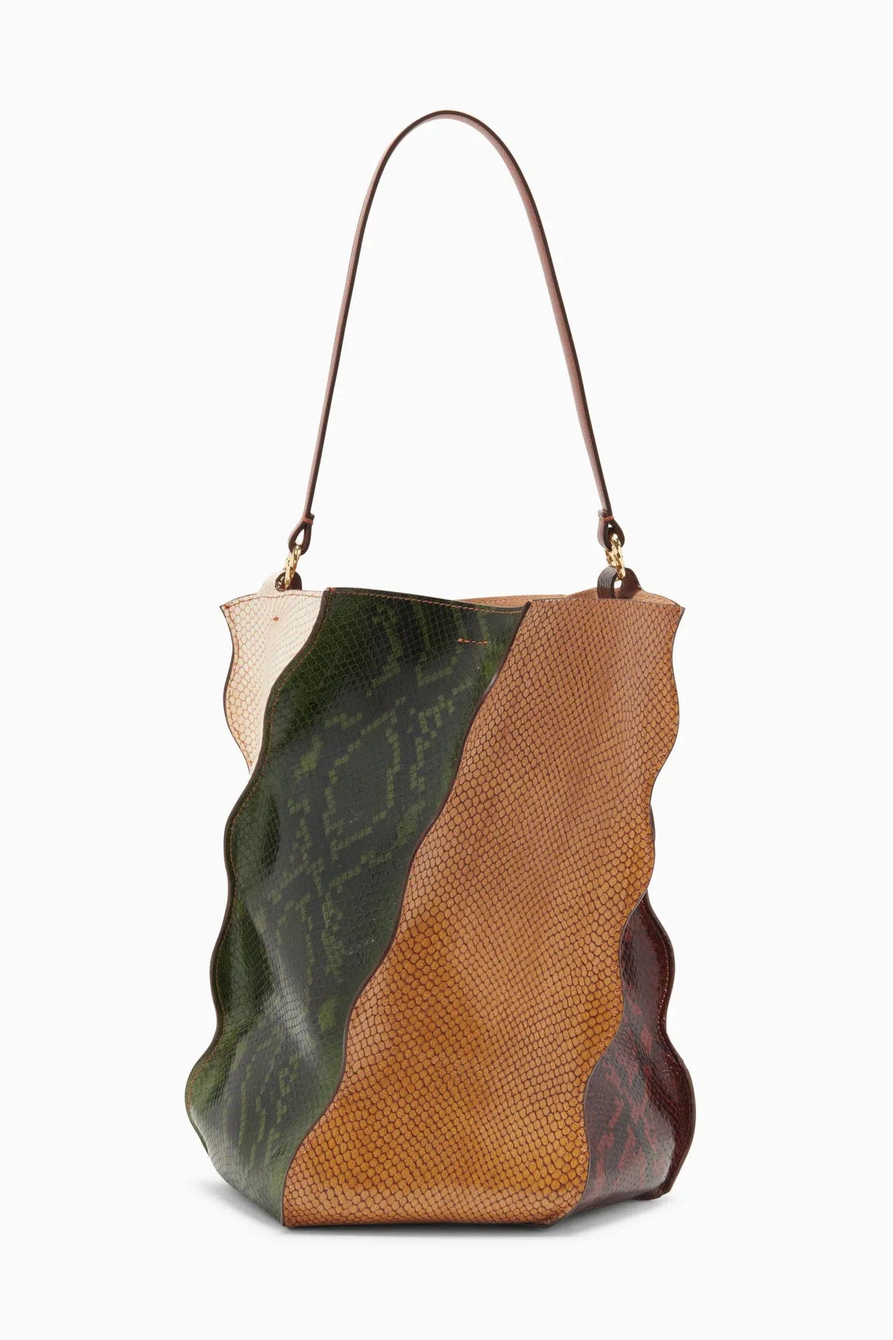 Adria Pleated Wave Bucket-Bag-Ulla Johnson-Debs Boutique