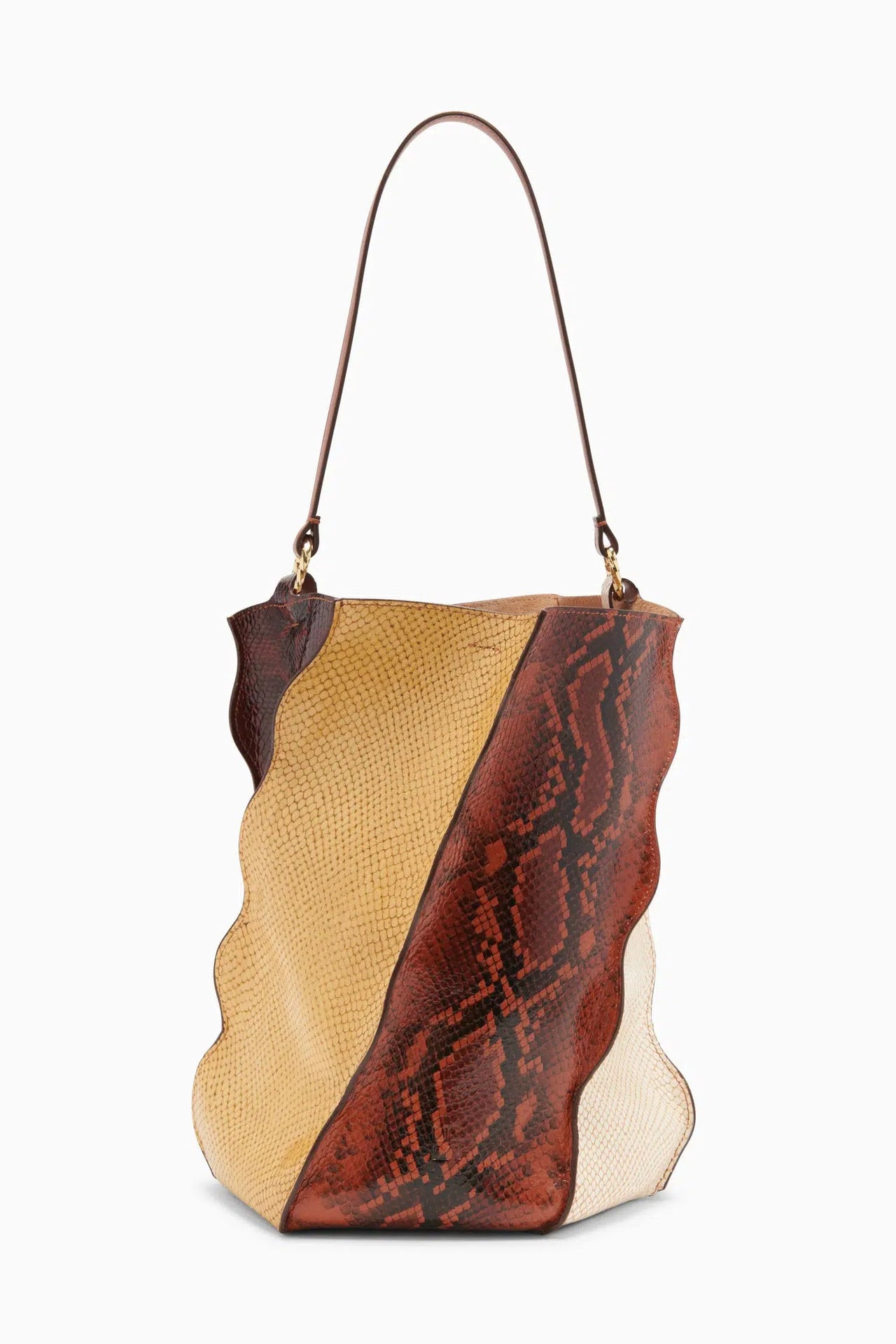 Adria Pleated Wave Bucket-Bag-Ulla Johnson-Debs Boutique