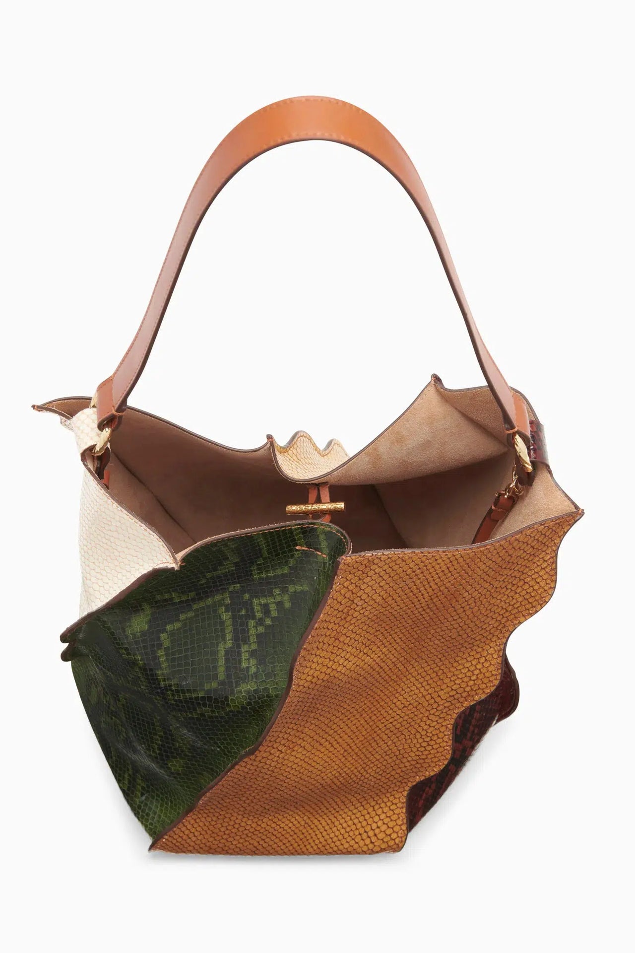 Adria Pleated Wave Bucket-Bag-Ulla Johnson-Debs Boutique