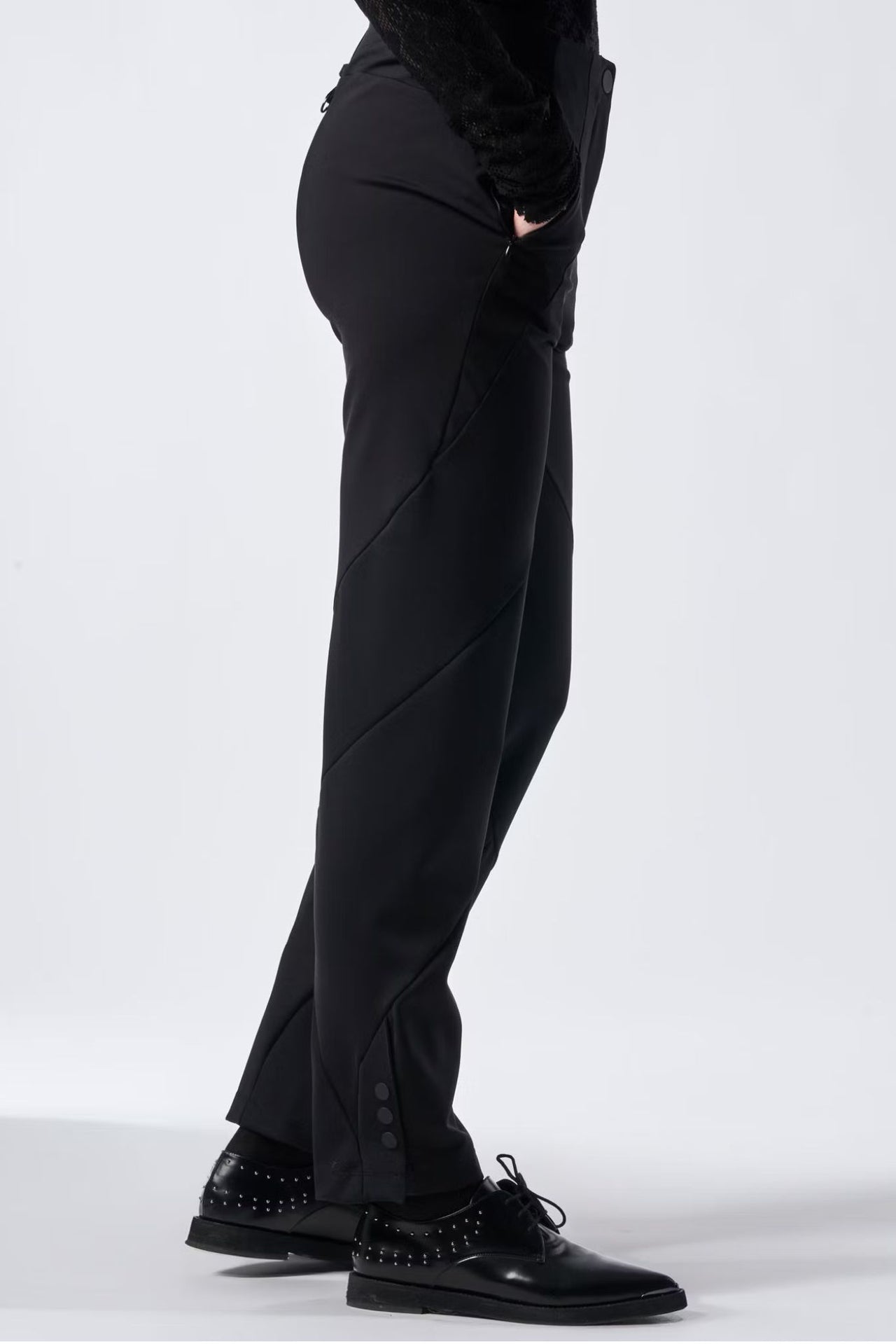 Jolt Pant - Black-PANTS-High by Claire Campbell-Debs Boutique