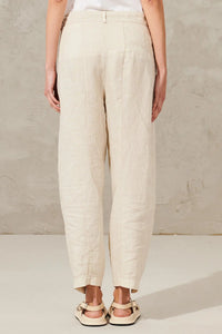 Thumbnail for Linen Signature Pant Ivory-Pant-Transit par Such-Debs Boutique