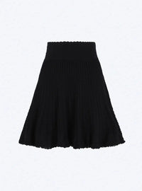 Thumbnail for PALMITA Fringed Knit Mini Skirt-Skirt-Molli-Debs Boutique