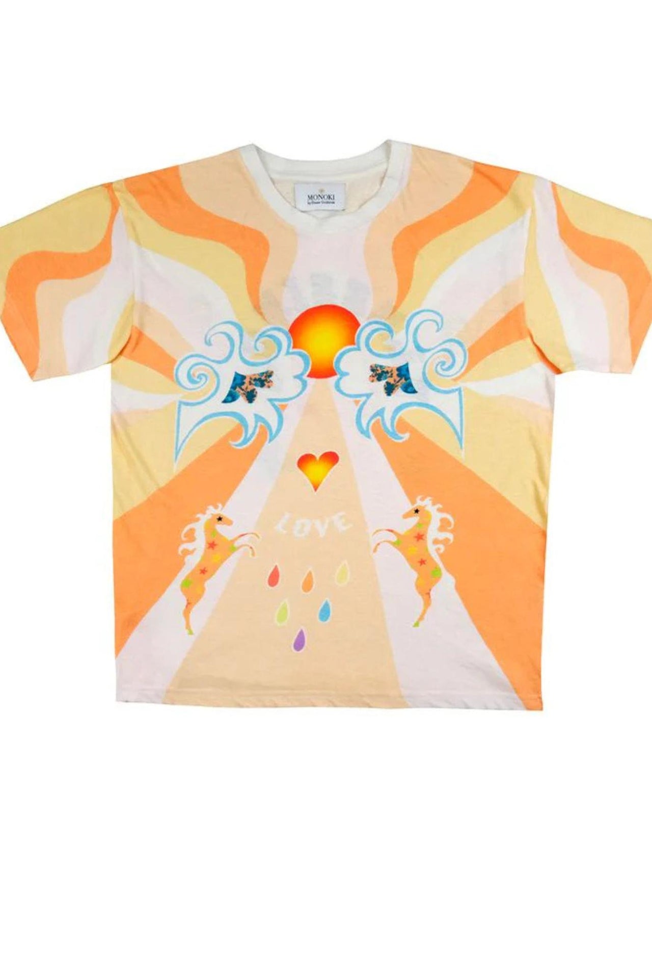 Sunset Tee Shirt-Tops-Monoki-Debs Boutique