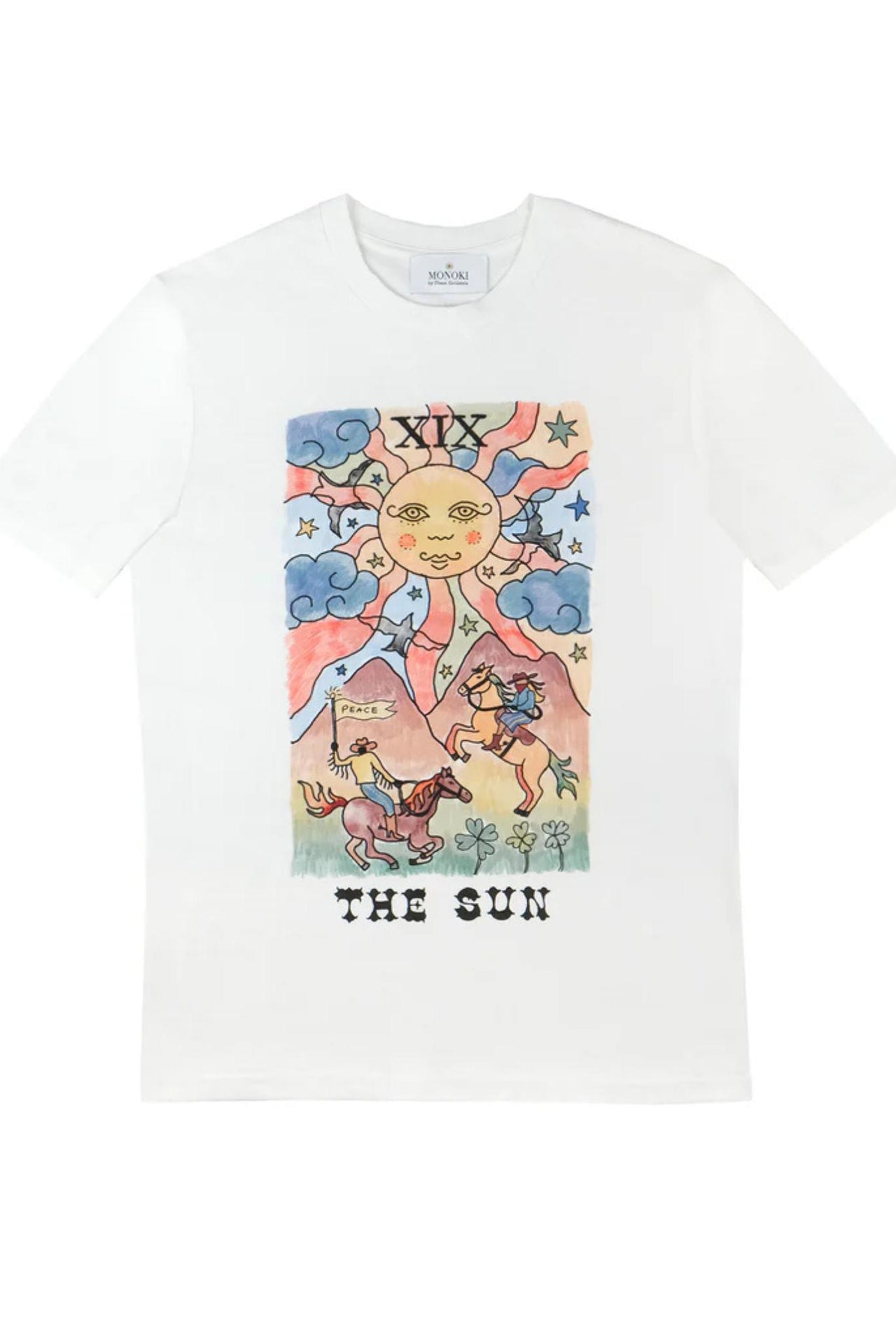 The Sun Tee Shirt-Tops-Monoki-Debs Boutique