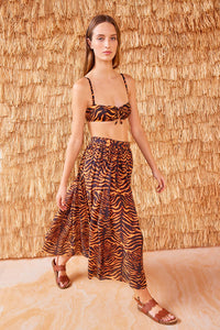 Thumbnail for Suri Coverup - Tigre-Skirt-Ulla Johnson-Debs Boutique