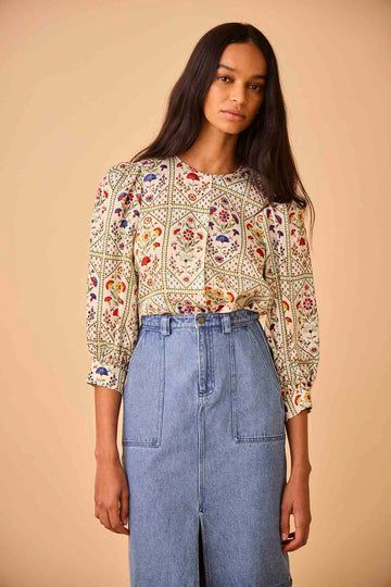 FINLEY BLOUSE-Blouse-Hunter Bell-Debs Boutique